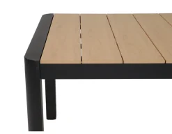Havemøbelland Lohals Udtræksbord - 95x205/275 cm - Mørkegrå