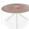 Havemøbelland Lone Havebord - Ø: 130 cm