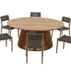 Havemøbelland Luna Alana Teak Havemøbelsæt - Ø180 cm