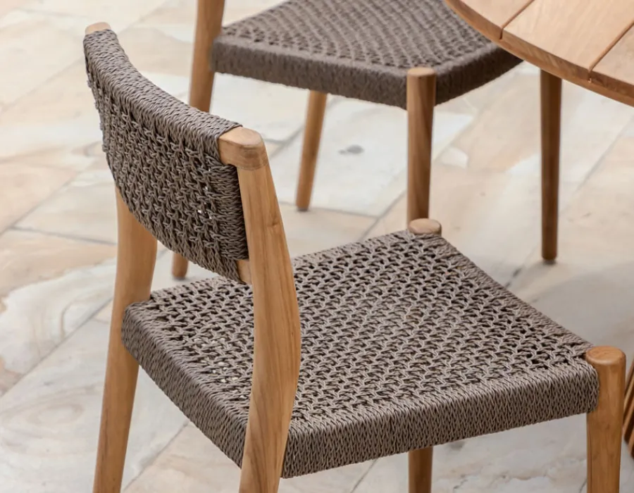 Havemøbelland Luna Alana Teak Havemøbelsæt - Ø180 cm