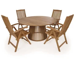 Havemøbelland Luna 150 Devon Teak Havemøbelsæt