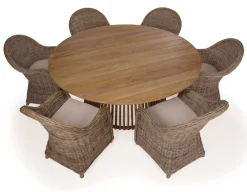 Havemøbelland Luna 180 Kato Teak Havemøbelsæt