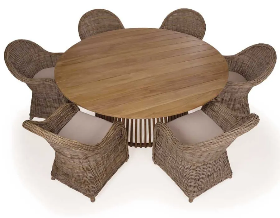 Havemøbelland Luna 180 Kato Teak Havemøbelsæt