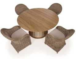 Havemøbelland Luna 150 Kato Teak Havemøbelsæt