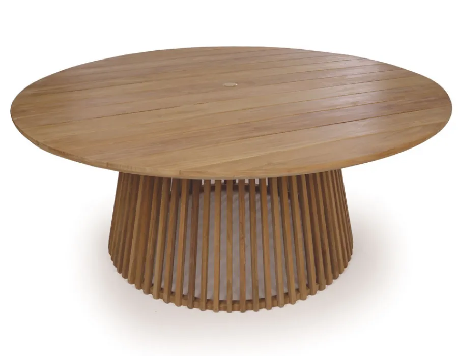 Havemøbelland Luna Manja Teak havemøbelsæt m/6 stole - Ø180 cm