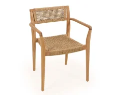 Havemøbelland Luna Manja Teak havemøbelsæt m/6 stole - Ø180 cm