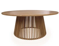 Havemøbelland Luna Manja Teak havemøbelsæt m/6 stole - Ø180 cm