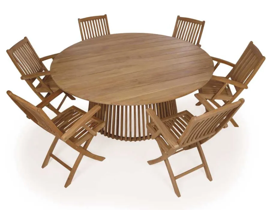 Havemøbelland Luna 180 Mia Teak Havemøbelsæt