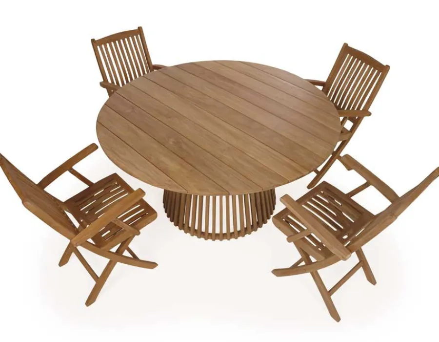 Havemøbelland Luna 150 Mia Teak Havemøbelsæt