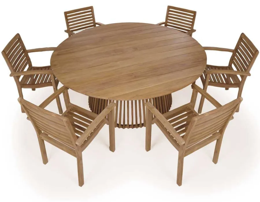 Havemøbelland Luna 180 Pala Teak Havemøbelsæt