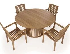 Havemøbelland Luna 150 Pala Teak Havemøbelsæt