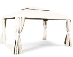 Havemøbelland Luxus Pavillon 3x4 meter - Hvid