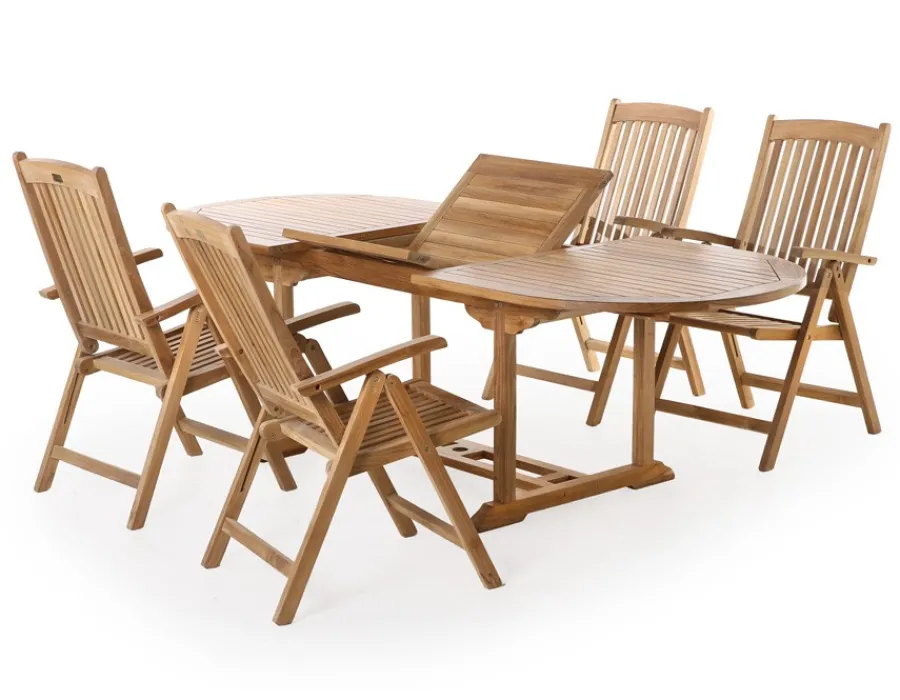 Havemøbelland Madrid Luksus teak Havemøbelsæt