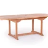 Havemøbelland Madrid teak bord - 100x180/240