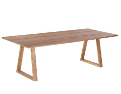 Havemøbelland Mako Plankebord 90x200 cm - m/bordben i teak - Trapez