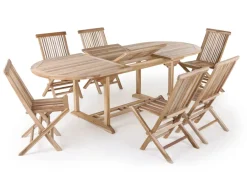 Havemøbelland Malaga Køln Teak Havemøbelsæt