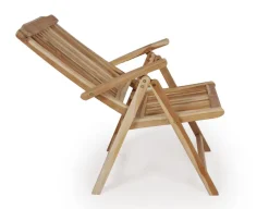 Havemøbelland Malaga teak pos. stol