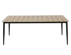 Havemøbelland Malmø Andrea Havelmøbelsæt - 100x200 cm - Mørkegrå