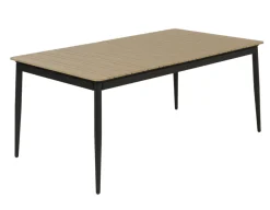 Havemøbelland Malmø Andrea Havemøbelsæt - 100x180/235 cm - Mørkegrå