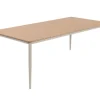 Havemøbelland Malmø Havebord - 100x200 cm - Gråhvid