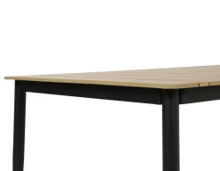 Havemøbelland Malmø Havebord - 100x200 cm - Mørkegrå