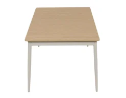 Havemøbelland Malmø Sonja Havemøbelsæt - 100x180/235 cm - Gråhvid