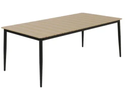 Havemøbelland Malmø Svala Havelmøbelsæt - 100x200 cm - Mørkegrå