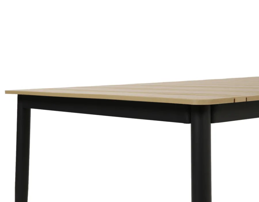 Havemøbelland Malmø Svala Havelmøbelsæt - 100x200 cm - Mørkegrå