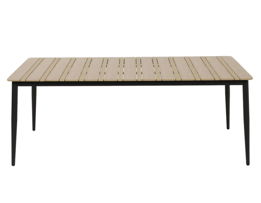 Havemøbelland Malmø Svala Havelmøbelsæt - 100x200 cm - Mørkegrå