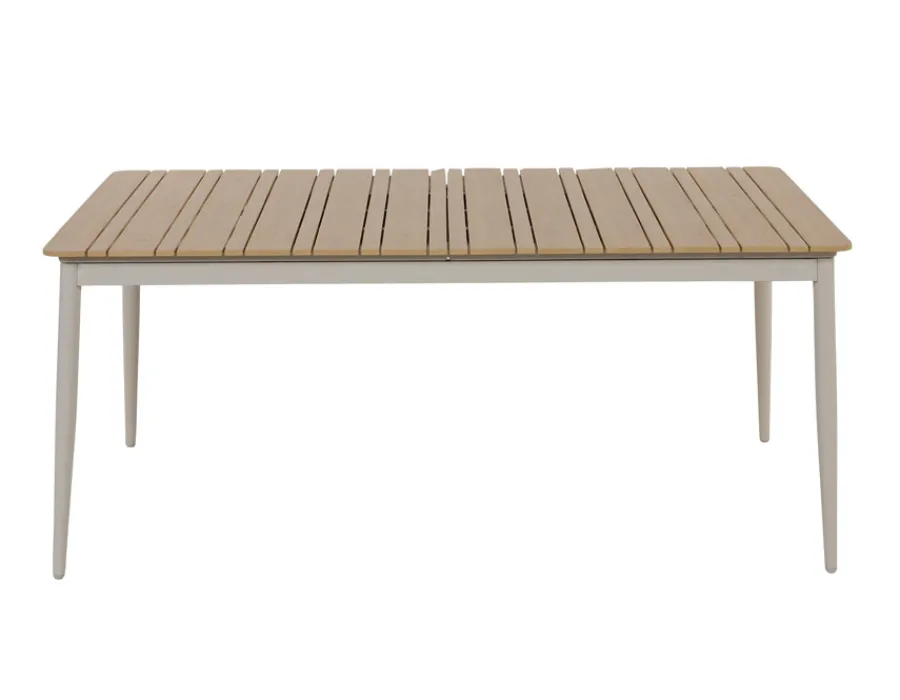 Havemøbelland Malmø Svala Havemøbelsæt - 100x180/235 cm - Gråhvid