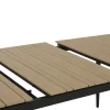 Havemøbelland Malmø Svala Havemøbelsæt - 100x180/235 cm - Mørkegrå