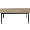 Havemøbelland Malmø Udtræksbord - 100x180/235 cm - Mørkegrå