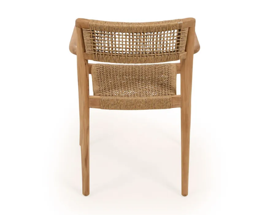 Havemøbelland Manja Teak Havestol m/armlæn