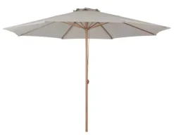 Havemøbelland Markedsparasol - Ø3,5 - m/snoretræk - Beige