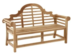 Havemøbelland Marlboro Teakbænk - Classic Teak - 150 cm