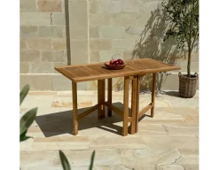 Havemøbelland Marstal teak Butterfly bord 65x130 cm