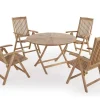 Havemøbelland Matahari 120 Devon Teak Havemøbelsæt