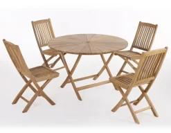 Havemøbelland Matahari 120 Mia Teak Havemøbelsæt