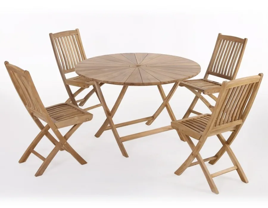 Havemøbelland Matahari 120 Mia Teak Havemøbelsæt
