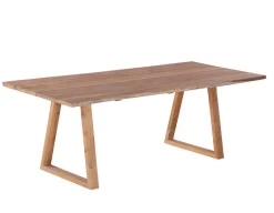 Havemøbelland Maxi Plankebord 90x200 cm - m/bordben i teak - Trapez