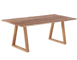 Havemøbelland Mika Plankebord 100x240 cm - m/bordben i teak - Trapez