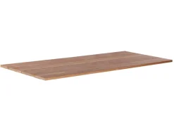 Havemøbelland Milo Plankebord 90x200 cm - m/bordben i teak - Skrå