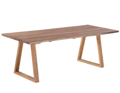 Havemøbelland Mona Plankebord 100x240 cm - m/bordben i teak - Trapez
