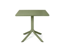 Havemøbelland Nardi Clip Cafebord 80x80 cm - Agave