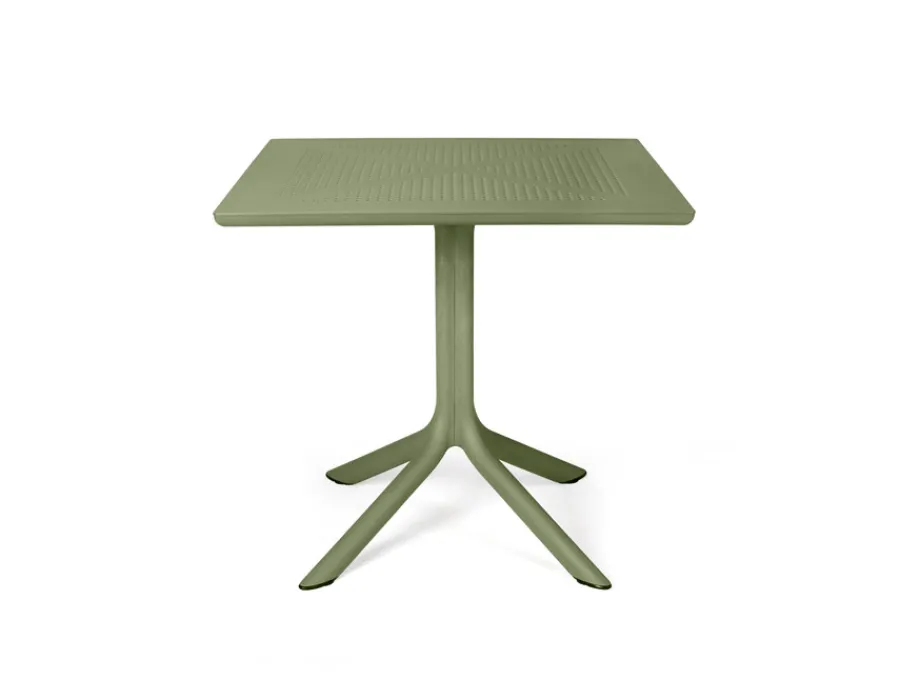 Havemøbelland Nardi Clip Cafebord 80x80 cm - Agave