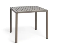 Havemøbelland Nardi Cube Havebord 80x80 cm - Latte