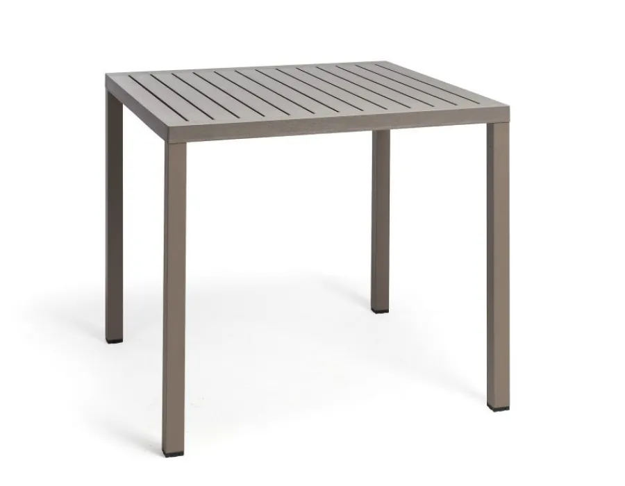 Havemøbelland Nardi Cube Havebord 80x80 cm - Latte