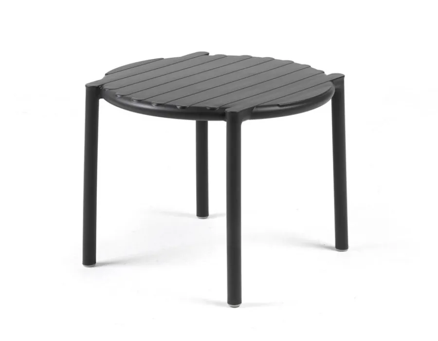 Havemøbelland Nardi Doga Loungebord Ø50 cm - Antracit
