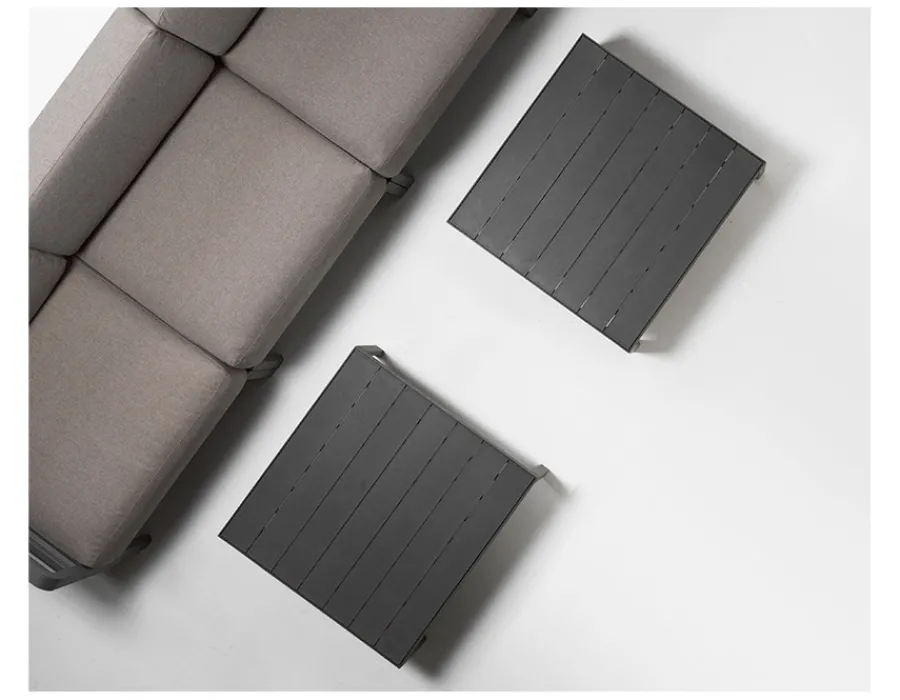 Havemøbelland Nardi Maximo Loungebord 80x80 cm - Antracit