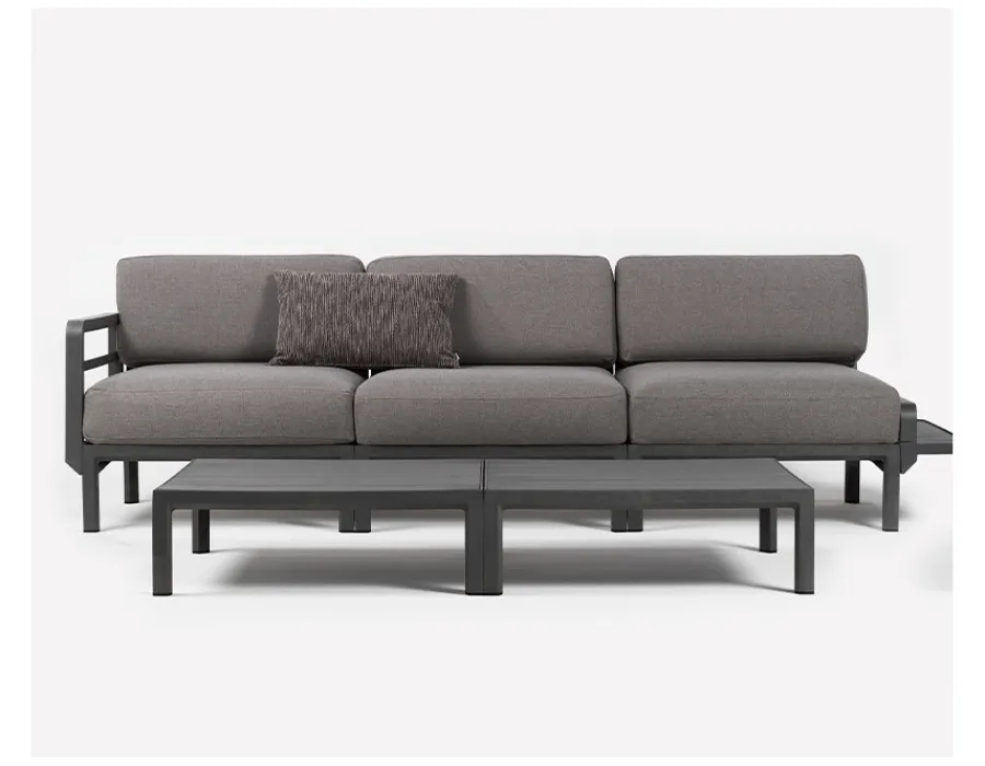 Havemøbelland Nardi Maximo Loungebord 80x80 cm - Antracit